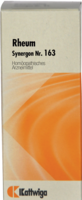 SYNERGON KOMPLEX 163 Rheum Tropfen - 50ml