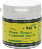 MEERESALGEN Konzentrat Rotalgen m.nat.Calcium Kps. - 100St