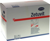 ZETUVIT Saugkompressen unsteril 10x10 cm - 30St