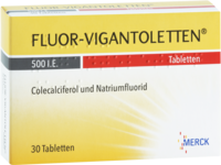 FLUOR VIGANTOLETTEN 500 I.E. Tabletten - 30St - Vitamine