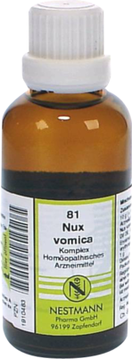 NUX VOMICA KOMPLEX Nr.81 Dilution 50 ml