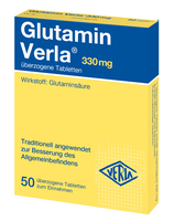 GLUTAMIN Verla überzogene Tabletten - 50St - Gedächtnisstärkung