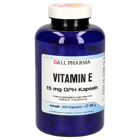 VITAMIN E 15 mg GPH Kapseln - 360St