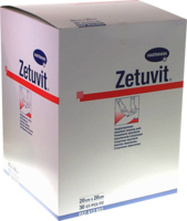 ZETUVIT Saugkompressen unsteril 20x20 cm - 30St