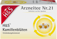 H&S Kamillentee Filterbeutel - 20St - Heilkräutertees
