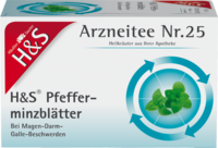 H&S Pfefferminztee Filterbeutel - 20St - Heilkräutertees