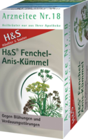 H&S Fenchel-Anis-Kümmel Filterbeutel - 20St