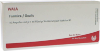 FORMICA/OXALIS Ampullen - 10X1ml