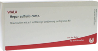 HEPAR SULFURIS COMP.Ampullen - 10X1ml