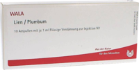 LIEN/PLUMBUM Ampullen - 10X1ml