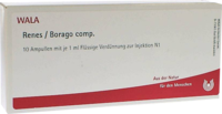 RENES/BORAGO comp.Ampullen - 10X1ml