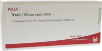 TENDO/ALLIUM cepa comp.Ampullen - 10X1ml