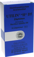 UTILIN H D 5 Zäpfchen - 10St