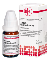 ZINCUM VALERIANICUM D 6 Globuli - 10g - U - Z