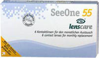 LENSCARE SeeOne 55 Monatslinse -2,75 dpt - 1St - Kontaktlinsen & Pflege