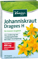 KNEIPP Johanniskraut Dragees H - 90St - Stimmungsaufhellung