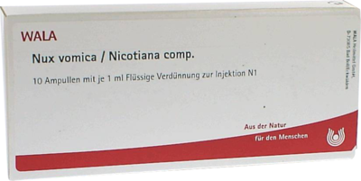 NUX VOMICA/NICOTIANA comp.Ampullen 10X1 ml