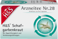 H&S Schafgarbentee Filterbeutel - 20St - Heilkräutertees