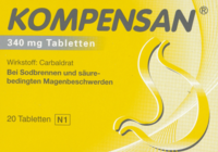KOMPENSAN Tabletten 340 mg - 20St - Saurer Magen