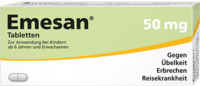 EMESAN Tabletten - 50St - Übelkeit & Schwindel