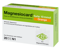 MAGNESIOCARD forte 10 mmol Orange Plv.z.H.e.L.z.E. - 20St - Magnesium
