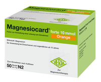 MAGNESIOCARD forte 10 mmol Orange Plv.z.H.e.L.z.E. - 50St - Magnesium