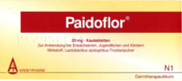 PAIDOFLOR Kautabletten - 20St - Durchfallmittel