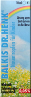 BALKIS Nasentropfen f.Kinder 0,05% - 10ml - Nase frei
