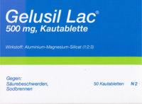 GELUSIL LAC Kautabletten - 50St - Saurer Magen