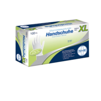 HANDSCHUHE Einmal Vinyl puderfrei XL - 100St