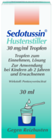 SEDOTUSSIN Hustenstiller Tropfen - 30ml - Hustenstiller