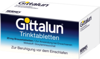 GITTALUN Trinktabletten - 10St - Beruhigung & Schlafen