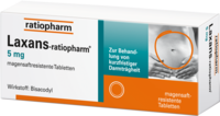 LAXANS ratiopharm 5 mg magensaftres.Tabletten - 100St - Abführmittel