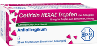 CETIRIZIN HEXAL Tropfen bei Allergien - 20ml - Allergie allgemein