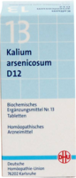 BIOCHEMIE DHU 13 Kalium arsenicosum D 12 Tabletten - 200St - Dhu Nr. 13 - 18