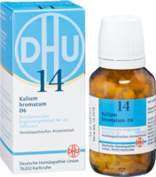 BIOCHEMIE DHU 14 Kalium bromatum D 6 Tabletten - 200St - Dhu Nr. 13 - 18