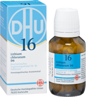 BIOCHEMIE DHU 16 Lithium chloratum D 6 Tabletten - 200St - Dhu Nr. 13 - 18