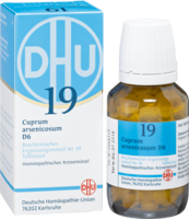 BIOCHEMIE DHU 19 Cuprum arsenicosum D 6 Tabletten - 200St - Dhu Nr. 19 - 24