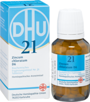 BIOCHEMIE DHU 21 Zincum chloratum D 6 Tabletten - 200St - Dhu Nr. 19 - 24