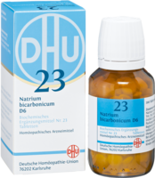 BIOCHEMIE DHU 23 Natrium bicarbonicum D 6 Tabl. - 200St - Dhu Nr. 19 - 24