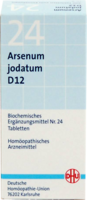 BIOCHEMIE DHU 24 Arsenum jodatum D 12 Tabletten - 200St - Dhu Nr. 19 - 24