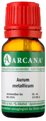 AURUM METALLICUM LM 6 Dilution 10 ml