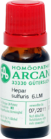 HEPAR SULFURIS LM 6 Dilution - 10ml