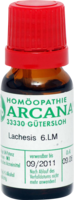 LACHESIS LM 6 Dilution - 10ml