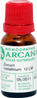 ZINCUM METALLICUM LM 12 Dilution - 10ml