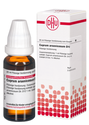 CUPRUM ARSENICOSUM D 12 Dilution 20 ml