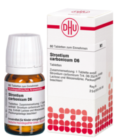STRONTIUM CARBONICUM D 6 Tabletten - 80St
