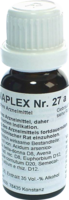 REGENAPLEX Nr.27 a Tropfen - 15ml - Komplex allgemein