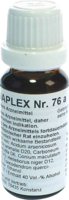 REGENAPLEX Nr.76 a Tropfen - 15ml - Komplex allgemein
