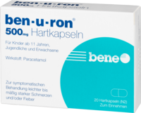 BEN-U-RON 500 mg Kapseln - 20St - Grippe & Fieber